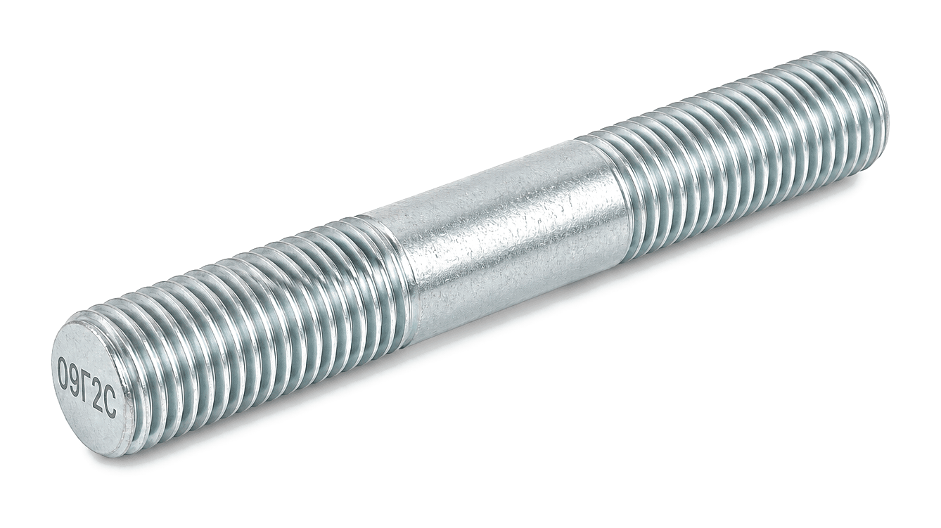 Шпилька М20*60 ст.09Г2С ГОСТ 22032-76 оцинк.