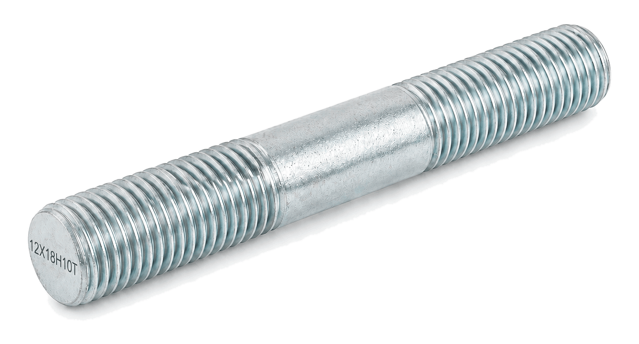 Шпилька АМ10*45 ст.12Х18Н10Т ГОСТ 9066-75 оцинк.