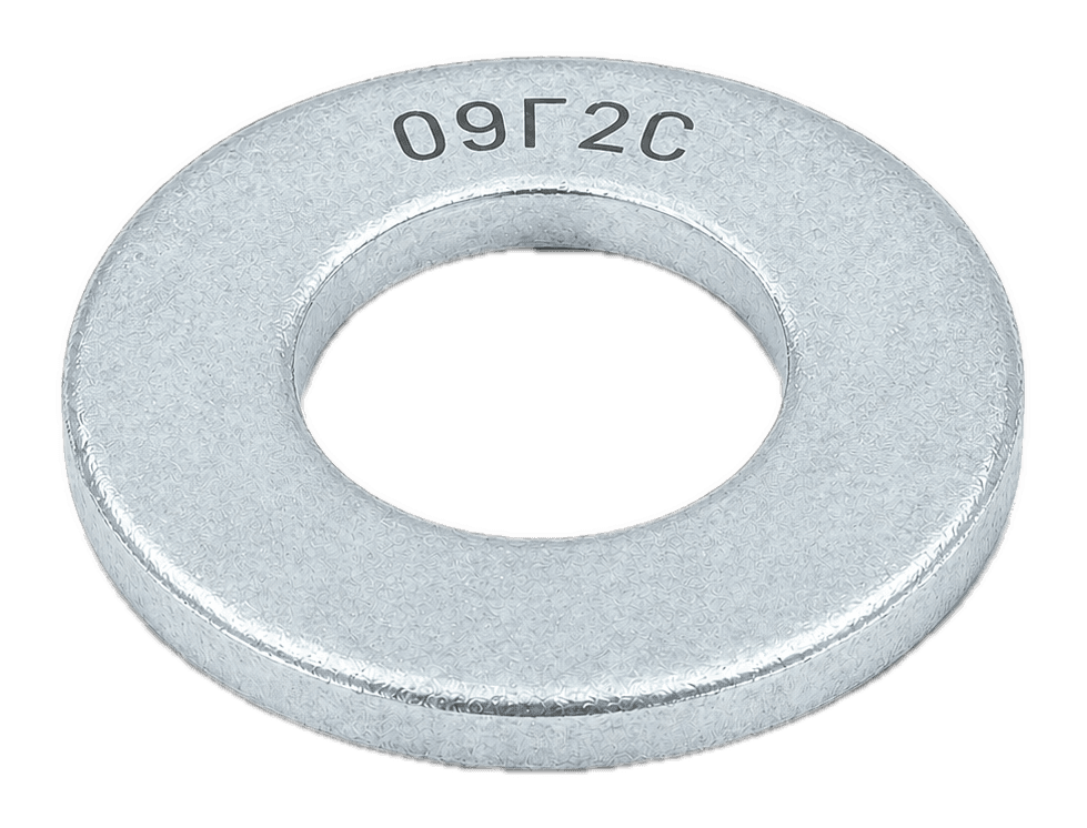 Шайба ст.09Г2С М24 ГОСТ 11371-78/DIN 125 оц. сталь